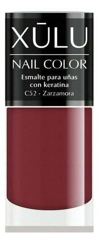 Esmalte Para Uñas Con Keratina Efecto Fortalecedor Xúlu Z800 Color 52 - ZARZAMORA