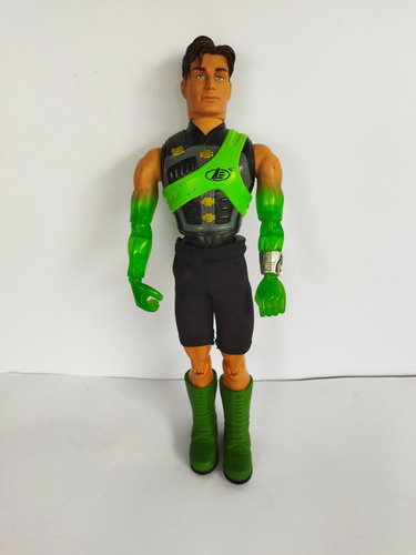 Max Steel Traje N-tek Botas Shorts Brazos Transparente 2003 (Usado)