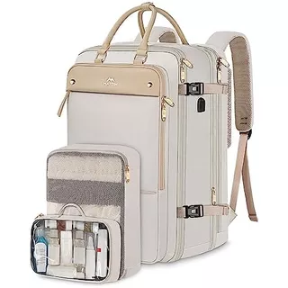 Carry On Backpack For Women, 52l Tsa Travel Laptop Back...