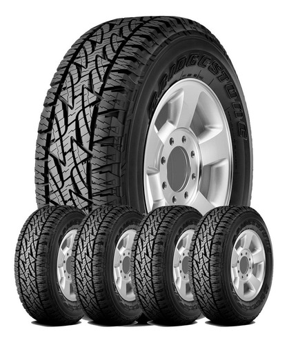 Kit 5u 245/70 R16 Dueler A/t 696 Revo 2 Bridgestone Envío $0