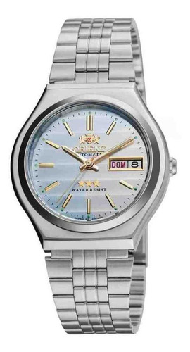 Relógio Orient Prata 469wb7af B1sx