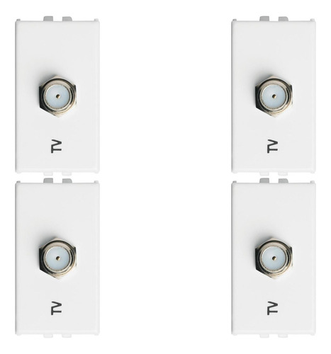 Kit C/4 - Modulo Soprano Ilus (tomada Coaxial)   5tg99334