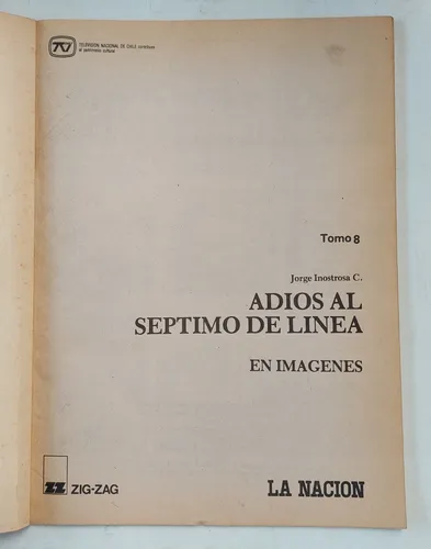 Adiós Al Séptimo De Línea Tomo 8 (Usado)