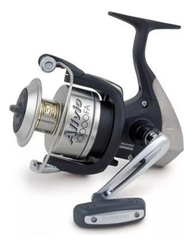 Carrete de pesca Shimano Alivio 10000fa, ideal para playa y costillas, color plateado, biela derecha/izquierda