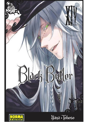 Black Butler No. 14, De Yana Toboso. Editorial Norma Comics, Tapa Blanda En Español, 2014