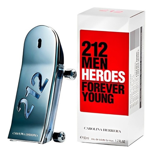 Carolina Herrera 212 Men Heroes Forever Young Edt 50 Ml