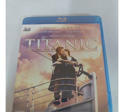 Blu Ray 3d Titanic 2 Discos Original Blu Ray 