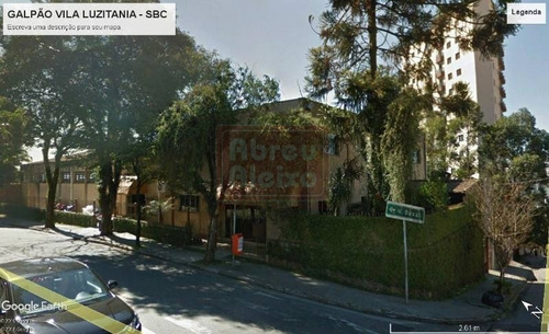 Imagem 1 de 30 de Sbc - Vila Luzitania - Galpão Com 1500 M² - Localização Ótima Para Comercio ! - 1003