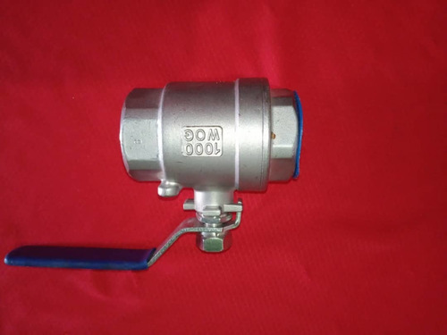 Imagen 2 de 3 de Llave Paso Rápido Acero Inoxidable 2 Pulgadas