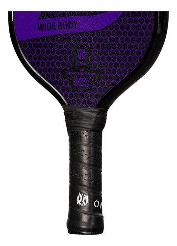 Pickleball Paddle Onix Graphite Z5 Em Fibra De Carbono Com A