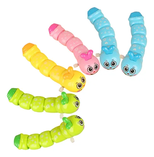 Clockwork Toys For Winding Caterpillar 6 Pcs