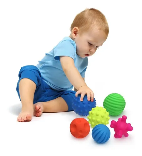 Pelota de Estimulación Sensorial -varios colores- Nordic Baby