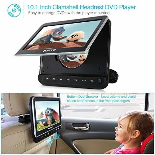 Pumpkin 10.1 Car Headrest Dvd Player With Headphone Support