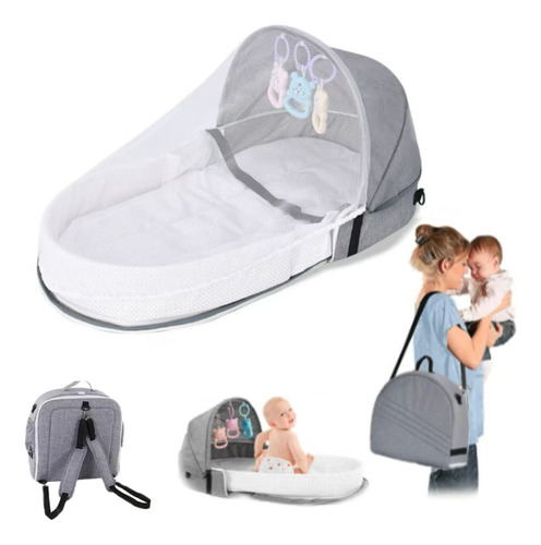 Cuna Moisés Plegable Portátil Mosquitero Bebe Colchon Niños