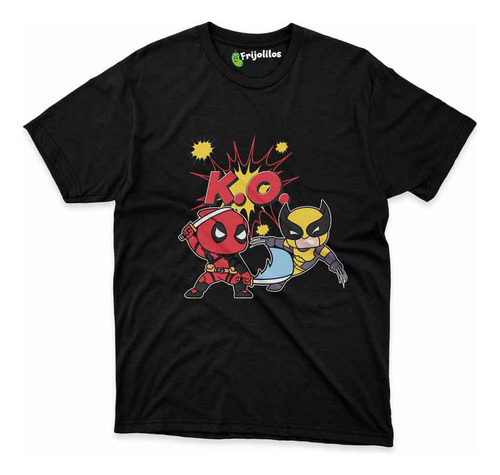 Playera Deadpool Ko Wolverine