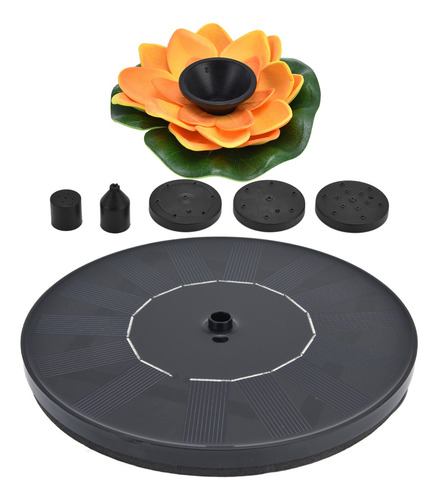 Bomba De Agua Con Fuente Solar Flotante, Minialimentada