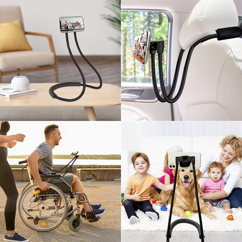 Soporte Para Telefono Con Cuello Negro