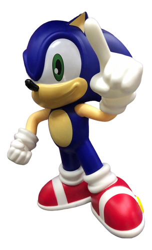 Sonic Muñeco Grande Sonic Figura Grande Pvc Articulado Sonic