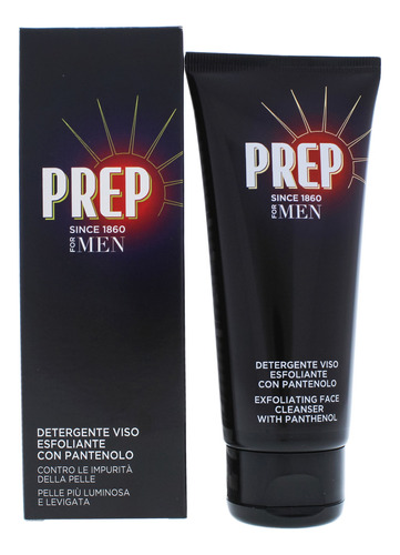 Limpiador Facial Exfoliante Con Pantenol De Prep Men