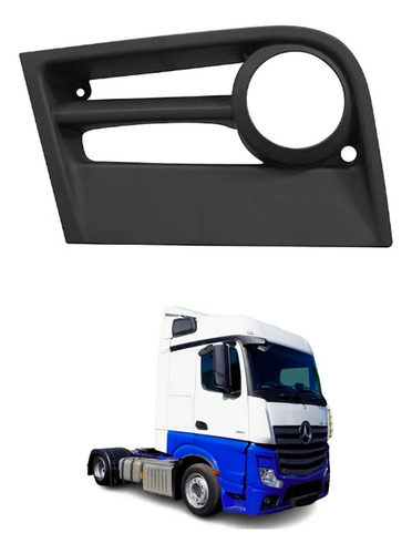 Moldura Farol Mb Actros Mp4 Esquerdo Farol Auxiliar