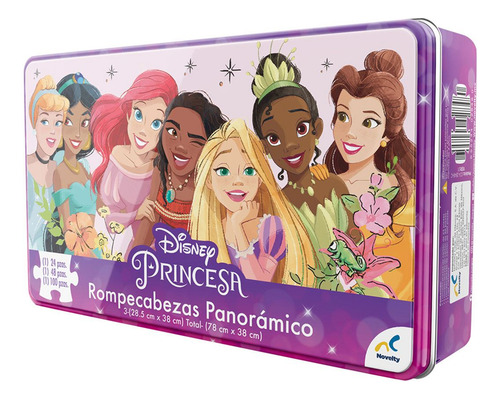Rompecabezas Panorámico 172 Piezas- Princesas Disney