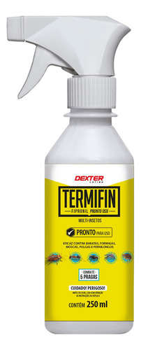 Termifin Pronto Uso Spray 250ml Baratas Formigas Pernilongos