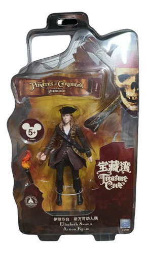 Figura Piratas Del Caribe Elizabeth Swann Disney Shanghai 