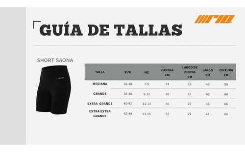 Imagen 4 de 4 de Short Saona / Deportivo Mujer