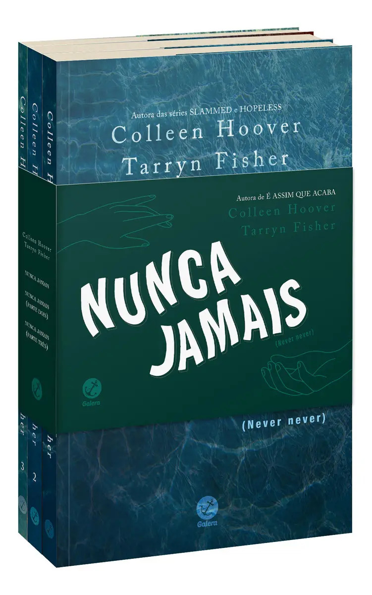 Kit nunca jamais - Hoover, Colleen - Grupo Editorial Record - Capa Mole