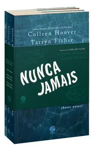 Kit nunca jamais - Hoover, Colleen - Grupo Editorial Record - Capa Mole