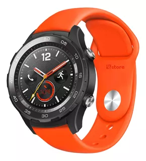 Correa Compatible Huawei Watch 2 Classic Naranja Broche 22m