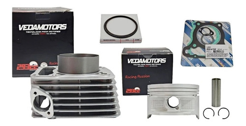 Imagen 3 de 4 de Kit Cilindro Vedamotors 293 Honda Twister Tornado 250 Full