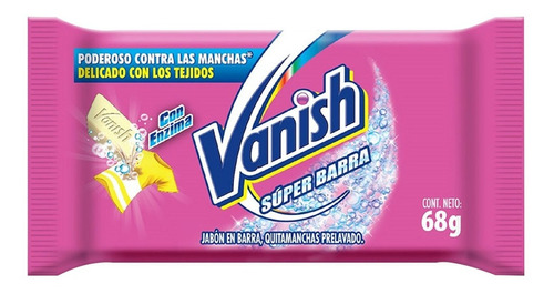 Jabón Vanish Super Barra 68 Gr