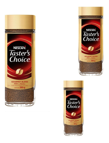 Café Soluble Taster's Choice Nescafé Gourmet 250 G Con 3pzas