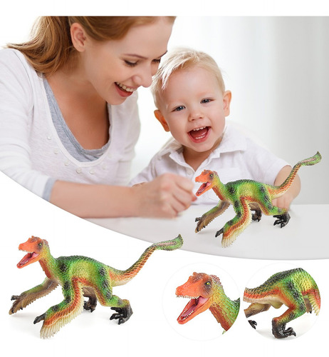 Higo Conmemorativo Sólido Pintado A Mano, Modelo De Dinosaur