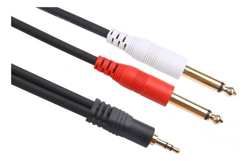 Devinal Cable De Audio Estéreo Macho De 1/8 Pulgadas A Doble