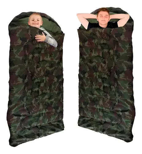 comprar Sobre De Dormir Camuflado 2 Mtrs + Bolso De Transporte