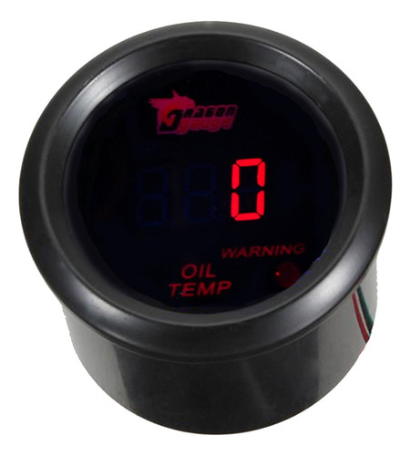 Temperatura De Aceite Para Auto Medidor Digital Led Rojo