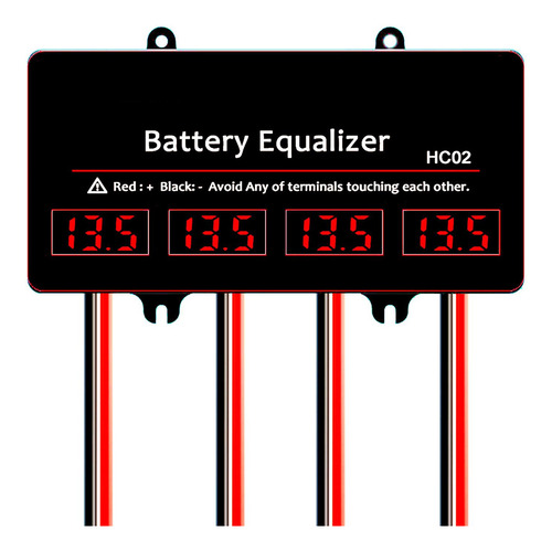 Equalizador De Bateria Hc02 4x12v Equalizador De Balanceador