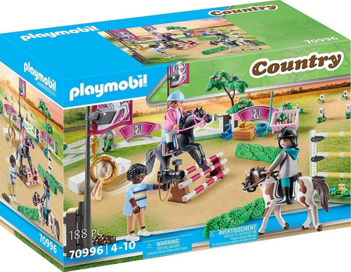 Playmobil 70996 Country Torneo De Equitación Caballos