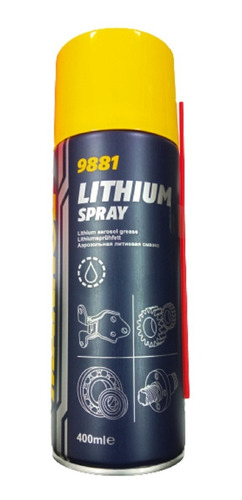 Grasa De Lithium En Spray Mannol 400ml