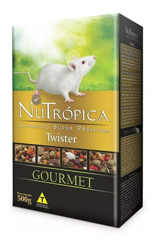 Ração Para Twister Gourmet 500g Nutrópica