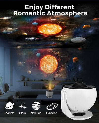 F Proyector De Estrellas Planetarium Galaxy Projector 12 En