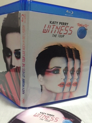 Bluray Katy Perry - Witness Tour - Rock In Rio Lisboa 2018