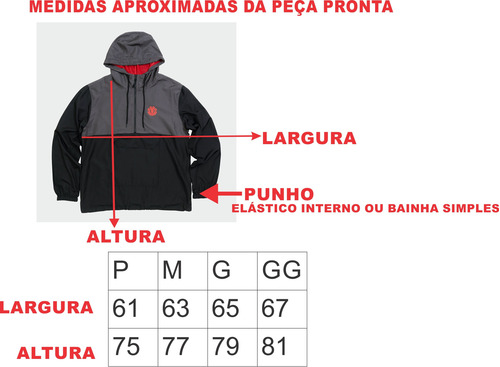 Moldes De Jaqueta Corta Vento Meio Ziper S/f Masculina