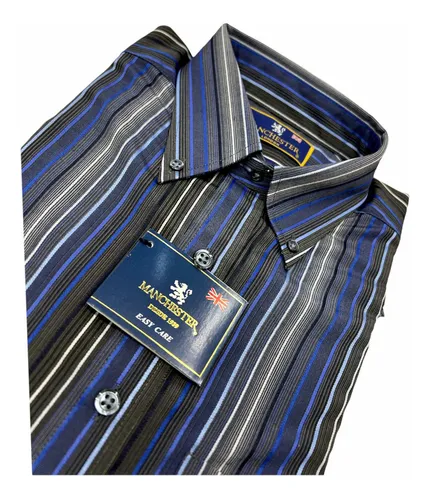 Camisas manchester manga corta deals