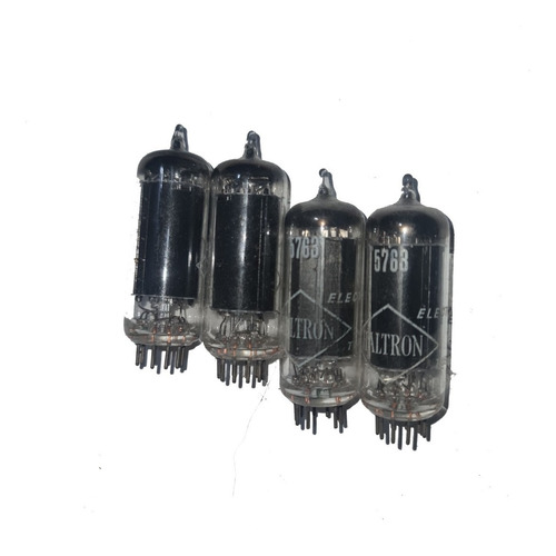 Duas Válvulas 5763 Potencia Transmissor Rf Nova