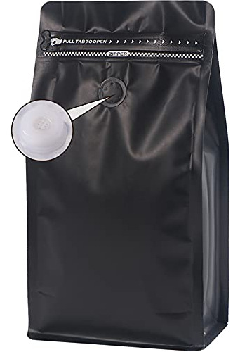 Bolsas De Café Remtap Con Valve(50pcs,8 Oz,1/2 Lb) Qs3px