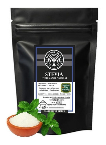 Stevia Endulzante X500g Polvo - g a $62
