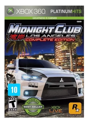 Midnight Club: Los Complete Rockstar Games Xbox Digital | MercadoLibre